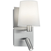 LAMPA ścienna MARRIOT  271470207 Trio regulowana OPRAWA kinkiet LED 3,1W 3000K abażurowy nikiel biały