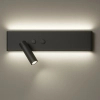 Ledowy kinkiet naścienny Resort ML1568 LED 10W+3W 4000K czarny