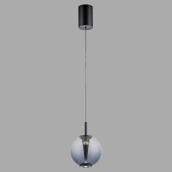 Regulowana lampa wisząca PURE INFINITY czarna szara 2220-15 1xLED 10W 2200-5000K CCT