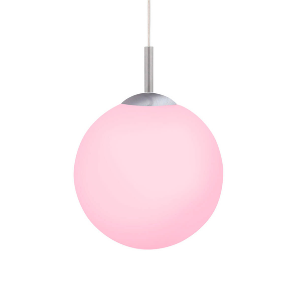 Lampa zwisająca z RGB BOLO 22073-55 Just Light bubble srebrny