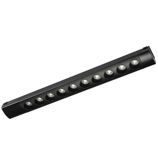 Podłużna lampa do systemu szynowego 963 Domeno LED 10W 4000K czarna