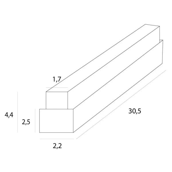 Magnetyczny wewnętrzny zasilacz do szynoprzewodów 300W MA0031 czarny