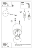 Downlight LAMPA sufitowa Orbis SL.0492 Sollux drewniana OPRAWA w stylu skandynawskim tuba