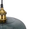 LAMPA wisząca DAVIDE MDM-2916/1 BL Italux szklana OPRAWA zwis niebieski