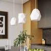 Wisząca lampa Mint SL.1251 geometryczna nad stół biała