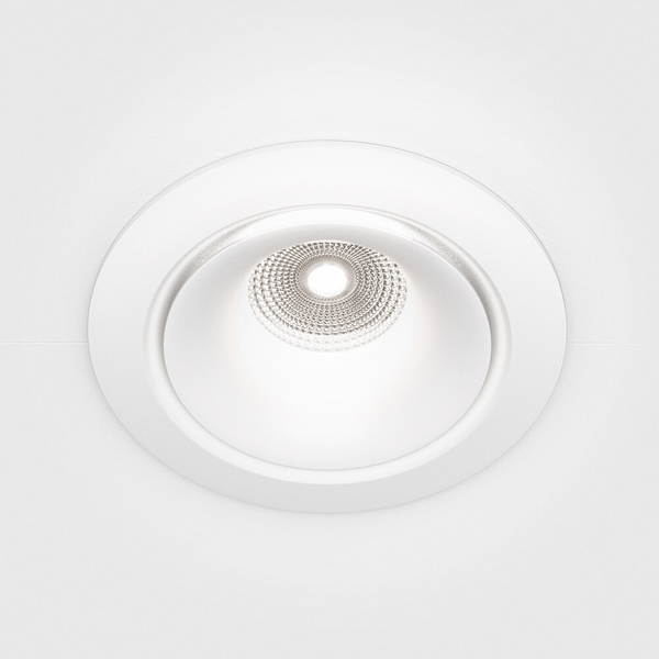 Jadalniana lampa wpuszczana Yin DL031-L12W4K-W Maytoni LED 12W 4000K biała