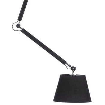 Czarna lampa wisząca Zyta AZ1847+AZ2600 Azzardo nowoczesny zwis do jadalni