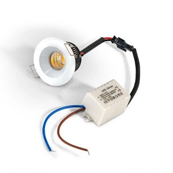 Podtynkowe oczko sufitowe OKA AZ2233 LED 3W 4000K białe