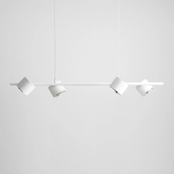Regulowana lampa wisząca BOT 1046L Aldex reflektorki na listwie