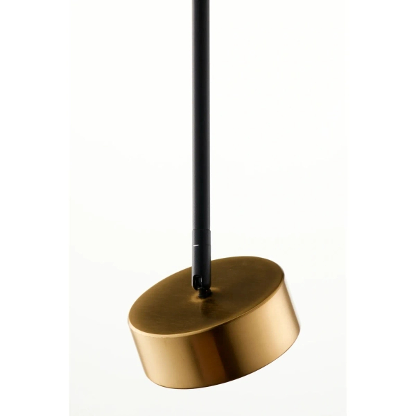 Reflektor lampa wisząca BAR czarna złota ruchoma 1xGx53 nad wyspę 41643