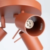 Lampa sufitowa z regulacją RING SL.1509 potrójna terakota