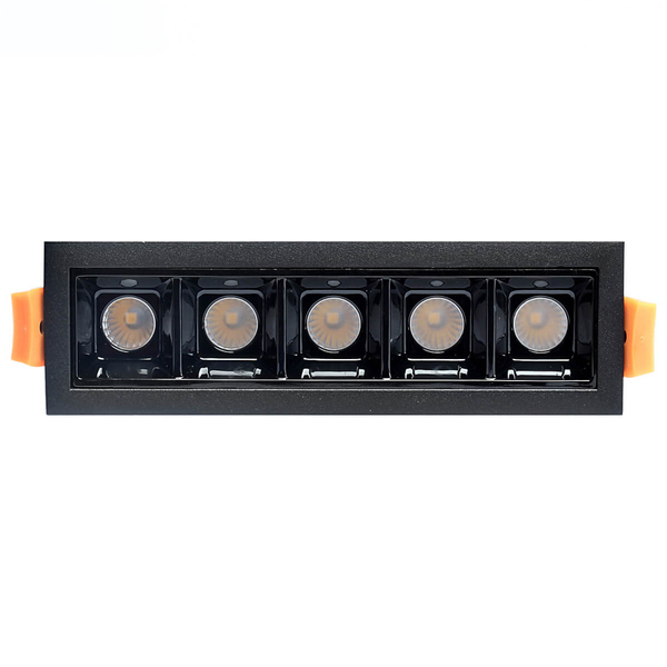Sufitowa lampa liniowa 581 Domeno LED 10W 4000K metalowa czarna