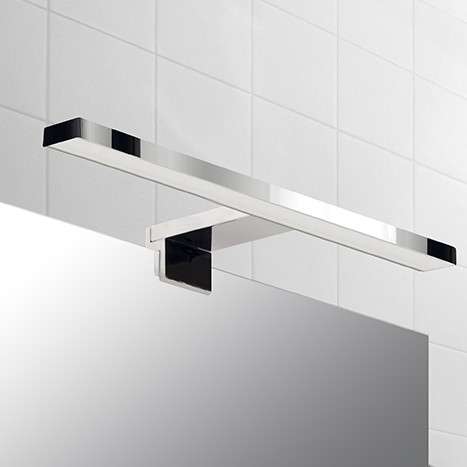 Łazienkowa LAMPA ścienna ROXANA 03748 Ideus metalowa OPRAWA kinkiet LED 5W 4000K galeryjka nad lustro IP44 chrom