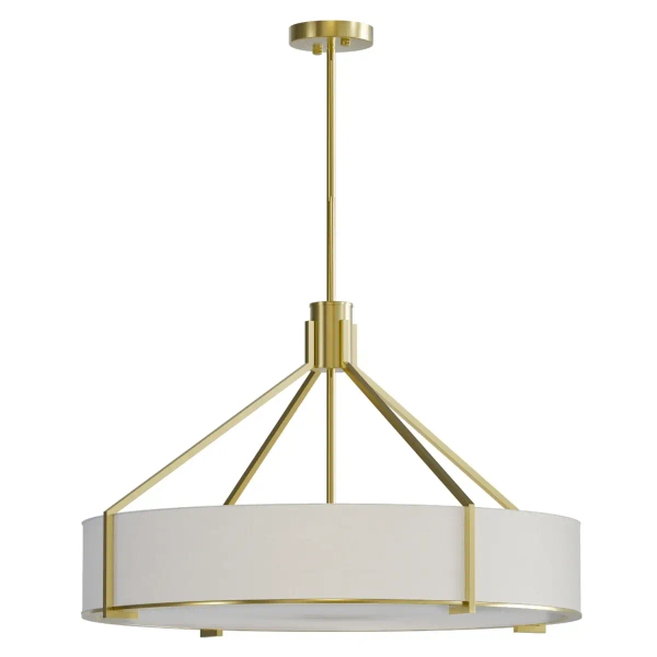 Nowoczesny żyrandol tuba Doretto Old Gold 70 OR85662 złoty