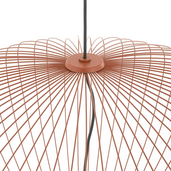 Wisząca lampa druciana PUMPKIN 11494 salonowa pomarańczowy