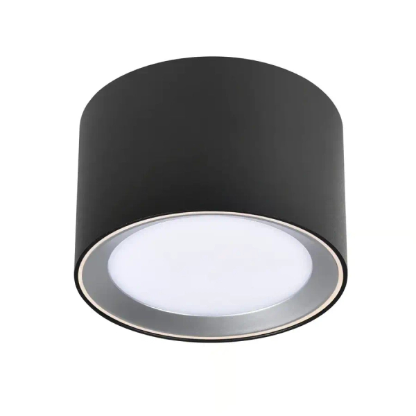 Łazienkowa lampa sufitowa LANDON 2110660103 LED 6,5W 2700K IP44 czarny