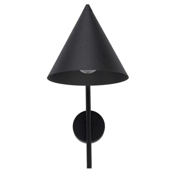 Ścienna lampa do czytania CONO 10041 stożkowa czarny