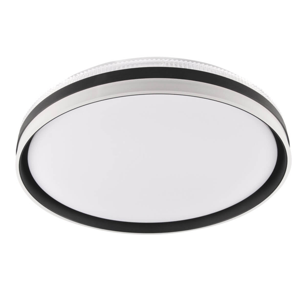 Plafon sufitowy Barbara 326683 Polux LED 72W 3000-6000K IP44 czarny biały