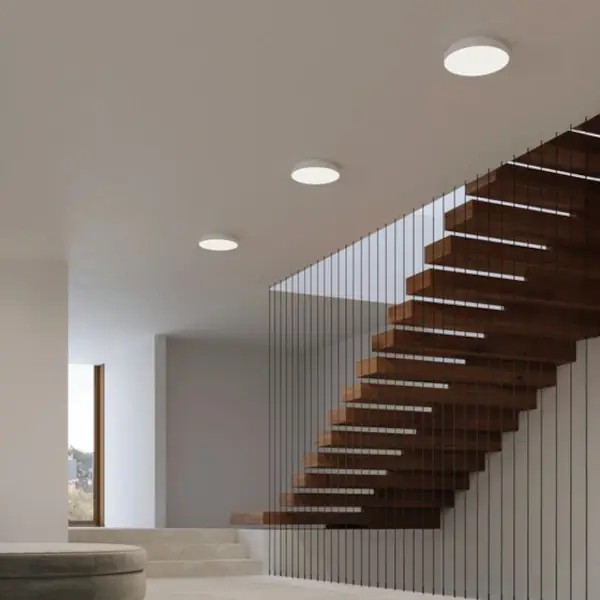 Hermetyczna lampa sufitowa BLOS biała do ogrodu IP54 LED 23W 3000K 47019-M930-D9-00-13