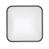 Minimalistyczna lampa sufitowa AGNES SQUARE 10984 LED 16W 4000K IP44 czarna
