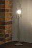 Lampka stołowa glamour Tubo 108558 Markslojd szklana srebrna