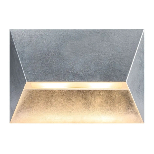 Lampa na elewację Pontio 2218191031 metalowa IP54 cyna