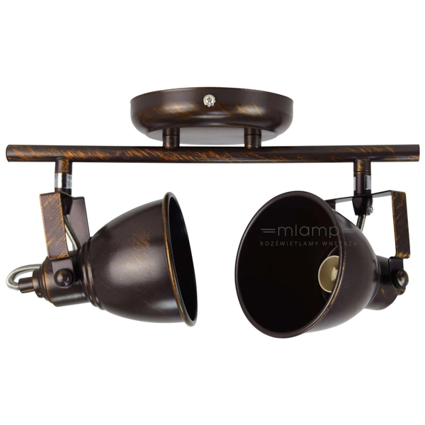 Plafon LAMPA sufitowa VIVIENNE 5963 Rabalux ścienna OPRAWA listwa reflektorki retro brąz