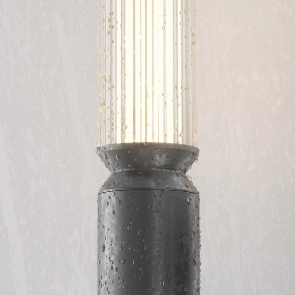 Stojąca lampa ogrodowa Lit O593FL-L12GF3K Maytoni IP65 słupek grafitowa