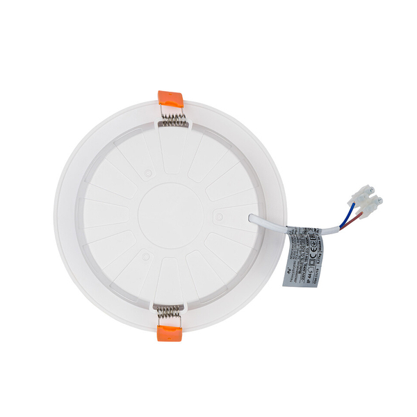 Wpust LAMPA sufitowa KOS 8776 Nowodvorski łazienkowa OPRAWA LED 16W 4000K okrągła IP44 biała