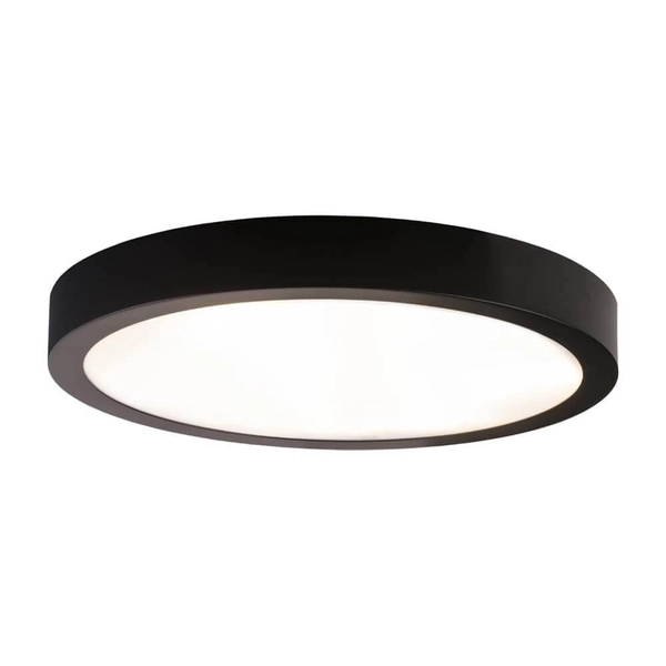 Plafon LAMPA sufitowa NOMI 8446 Shilo okrągła OPRAWA metalowa LED 16W 4000K plafoniera czarna