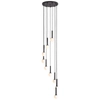 Lampa wisząca Riu 9 1117N1 Aldex kasakda balls kule czarne