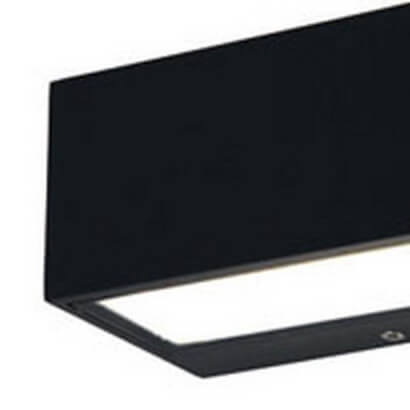 Zewnętrzna lampa ścienna GEMINI 5189113012 LED 8,8W 3000K IP54 czarna