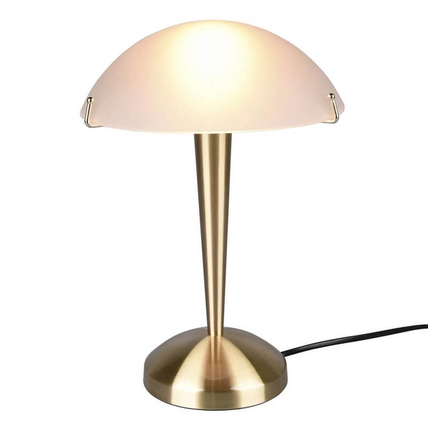 Lampka gabinetowa Pilz R59261008 RL Light kopuła biała mosiądz