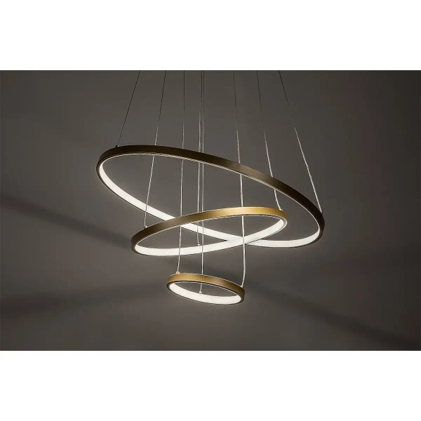 Modernistyczna lampa wisząca Beliza 72349 LED 90W 3000-6500K złoty