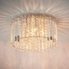 Okrągła lampa sufitowa crystals Hanna 78698 glamour chrom przezroczysty