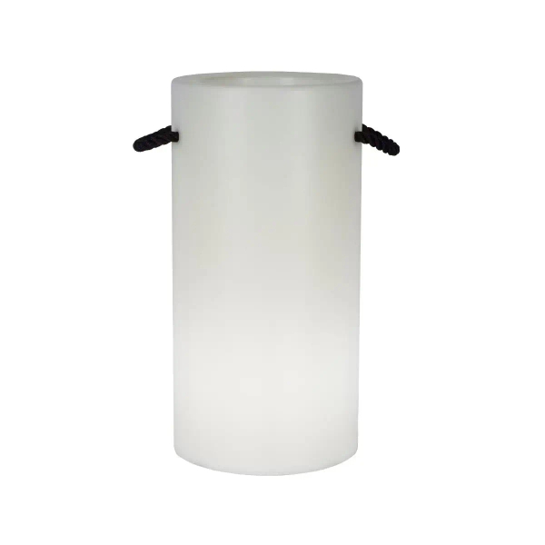 Solarny cooler do napojów RGB 3134 LED 5W 3000-6000K IP65 biały