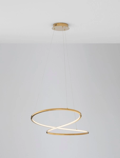 Stylowa lampa wisząca CELAYA LE42761 nad stół LED 40W 3000K złota