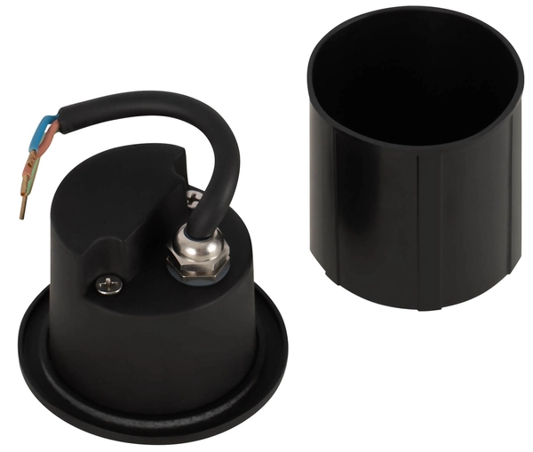 Schodowa lampa wpustowa Bil O015SL-L3B3K LED 3W ogrodowa IP54 czarne