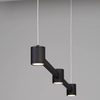 Podłużna lampa wisząca na belce PISCO LE44354 LED 21W 3000K czarna