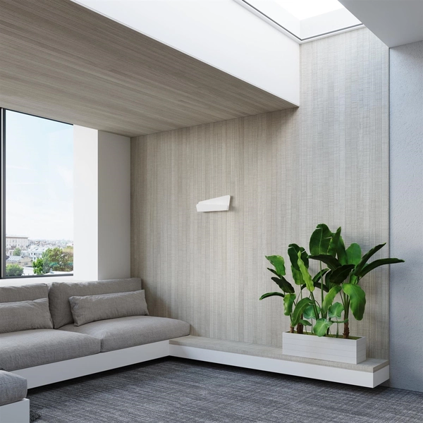 Asymetryczna lampa ścienna Bascia SL.0932 Sollux do salonu biała