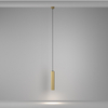 Salonowa lampa wisząca Artisan P082PL-GU10-MG Maytoni tubka złoty