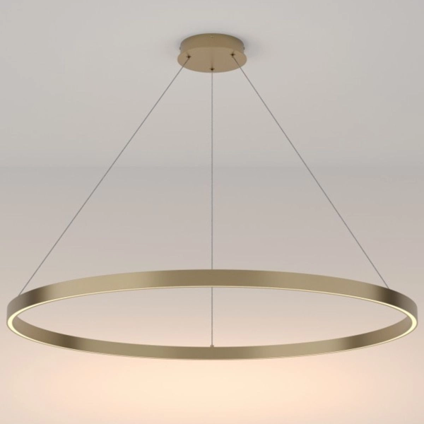 Pierścieniowy zwis Rim MOD058PL-L65BS3K Maytoni LED 81W 3000K mosiądz