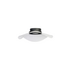 Plafon MEDUSA przezroczysty czarny AZ6790 1xLED 30W 3000K do salonu