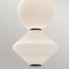 Nowoczesna zwisająca lampa Bijou ALM-BIJOU-P3-MB LED 20W 3000K czarny