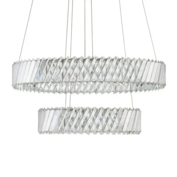 Kryształowa lampa wisząca CANLIRA LE45155 LED 80W 3000K przezroczysta