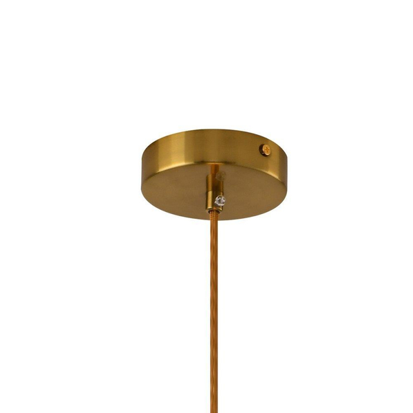 Designerski zwis ball Sfera MP0094-1 Step LED 24W art deco złoty