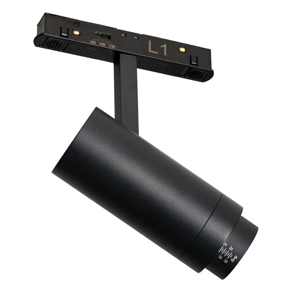 Dwufazowa regulowana lampa Alfa AZ6256 LED 12W 3000-6000K czarny