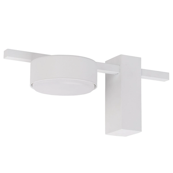 Lampa ścienna metalowa oprawa loftowy kinkiet biały PILLS OUTLET