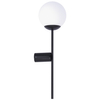 Kinkiet loftowy do przedpokoju ORBIT 5001 Zumaline ball czarny biały