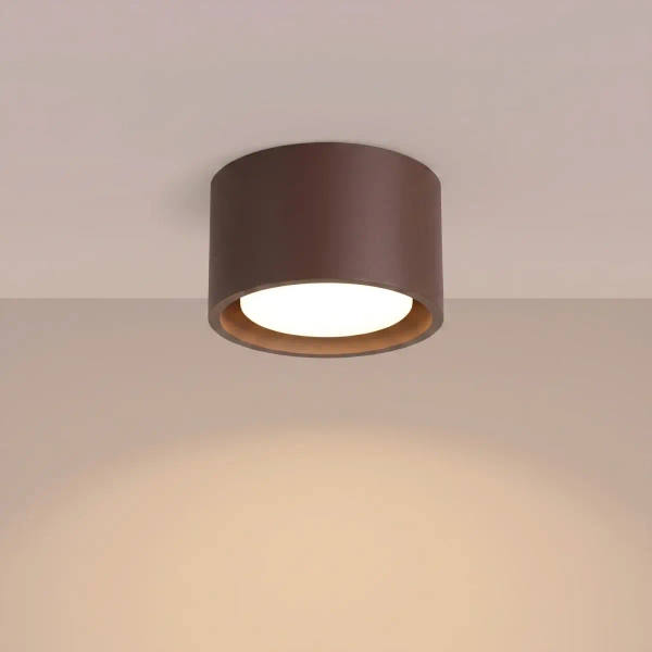 Lampa sufitowa downlight MODO brązowy SL.2482 1xGx53 tuba